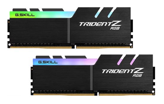  Зображення Модуль пам'яті для комп'ютера DDR4 16GB (2x8GB) 3200 MHz Trident Z RGB G.Skill (F4-3200C16D-16GTZR) 